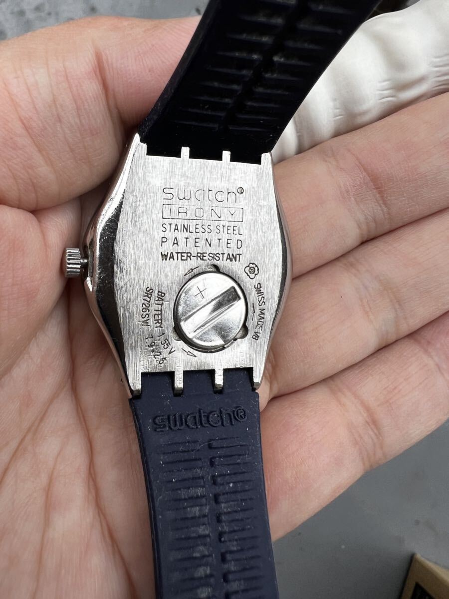 Swatch 腕時計 swatch ブラック文字盤_画像5