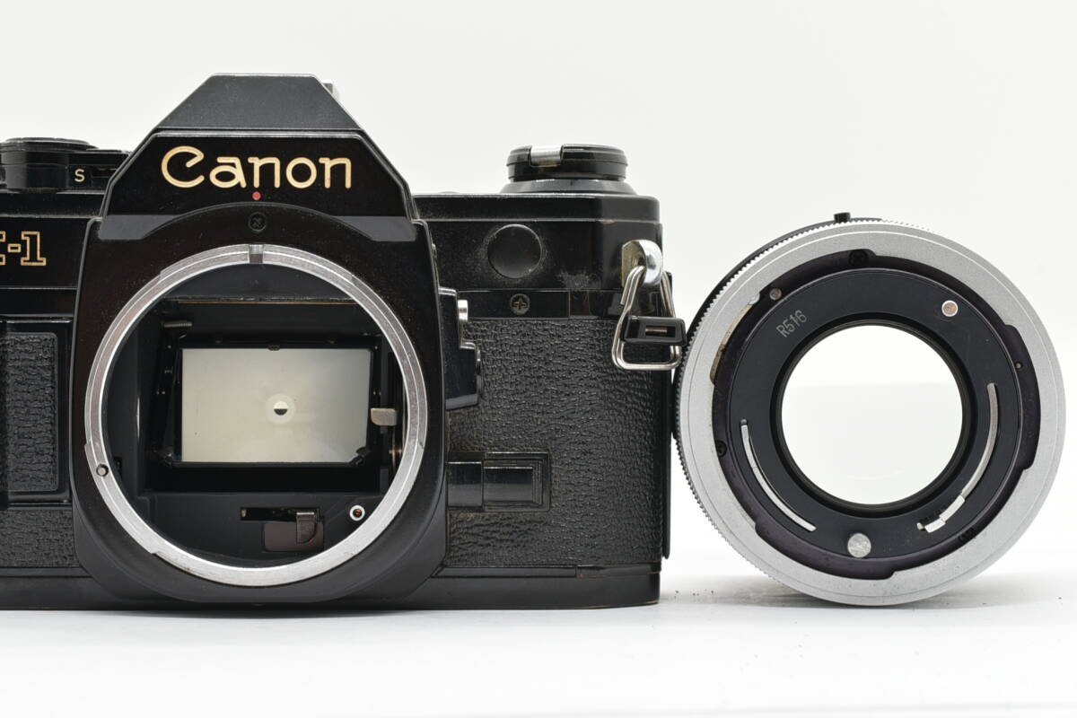 Canon Canon AE-1 Black 35mm Film Camera пленочный фотоаппарат FD 50mm f/1.4 S.S.C Prime Lens ручной диапазон фокусировки линзы TN71919T