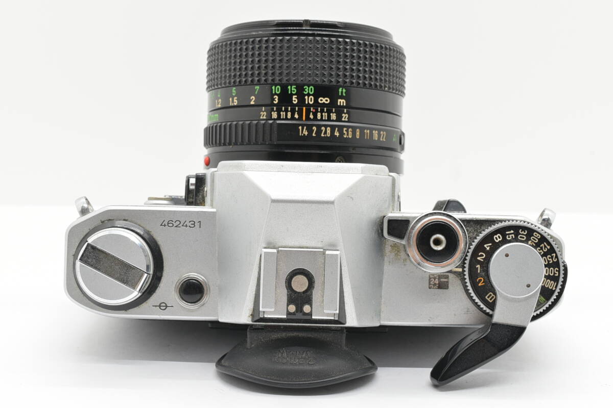 Canon Canon AE-1 Silver 35mm Film Camera пленочный фотоаппарат New FD 50mm f/1.4 Prime Lens ручной диапазон фокусировки линзы TN3185912P