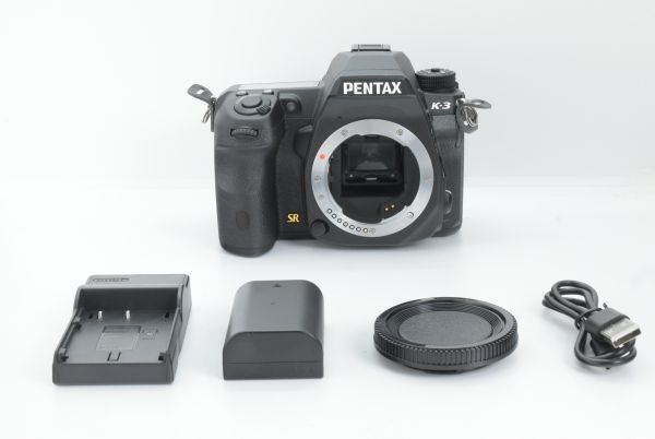 【美品】 シャッターカウント160回 Pentax K-3 SLR Camera - Body Only ペンタックス フィルム一眼レフカメラ EF-TN-JP1643_画像2
