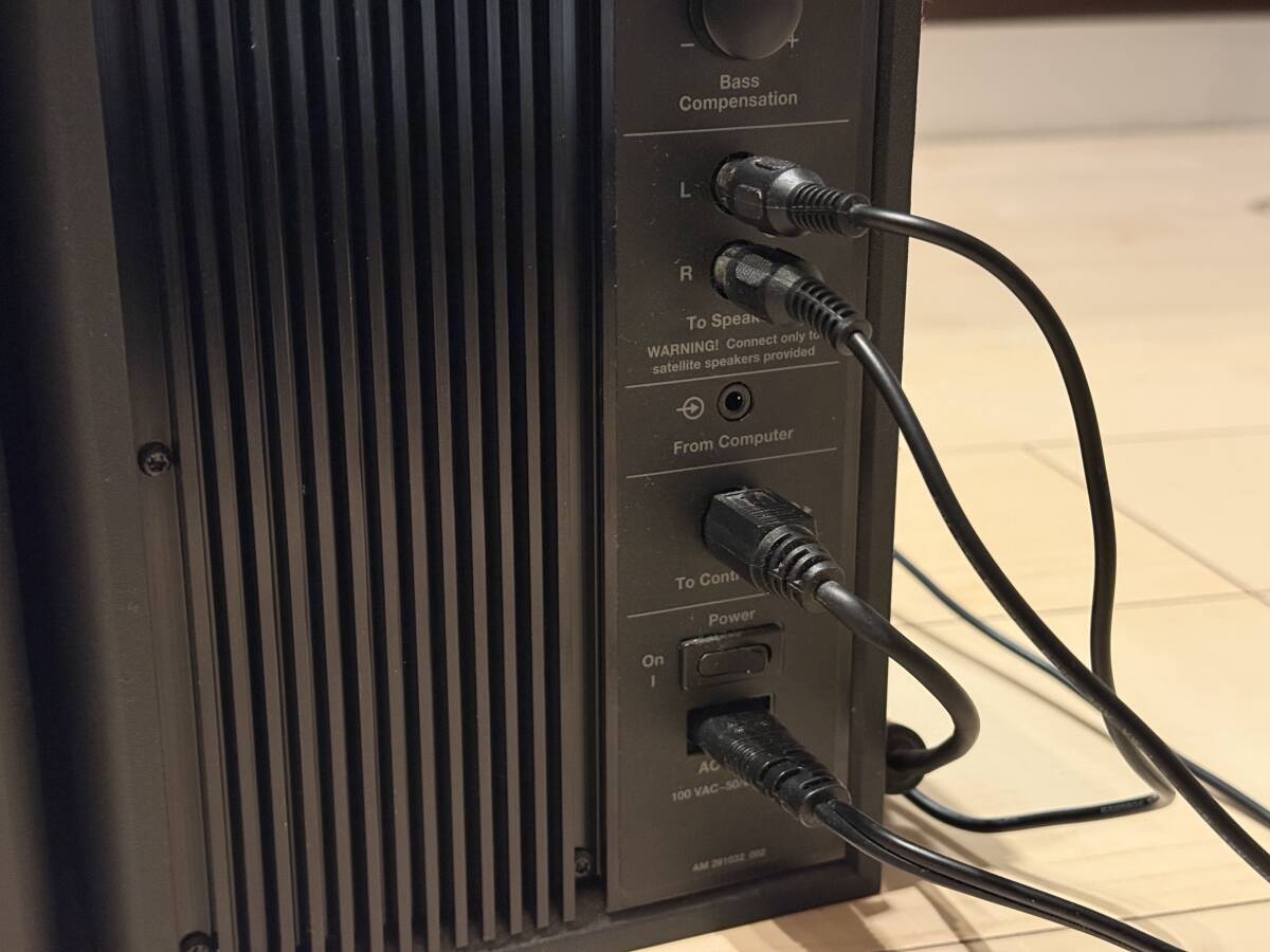 Bose Companion 3 Series II multimedia speaker system PCスピーカー_画像9