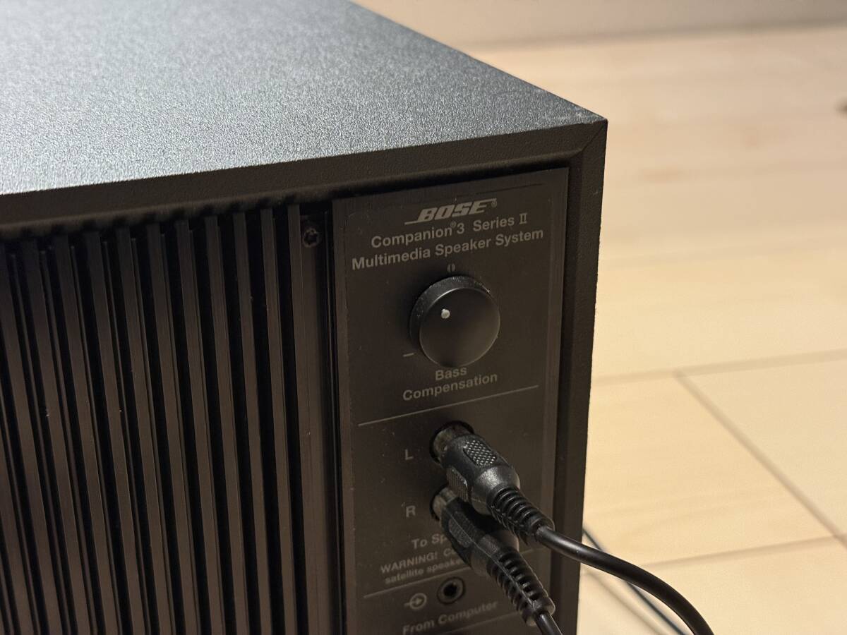 Bose Companion 3 Series II multimedia speaker system PCスピーカー_画像8