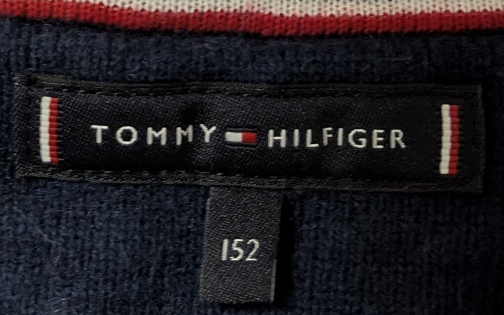 トミーヒルフィガー　セーター　毛配合　サイズ152_画像4