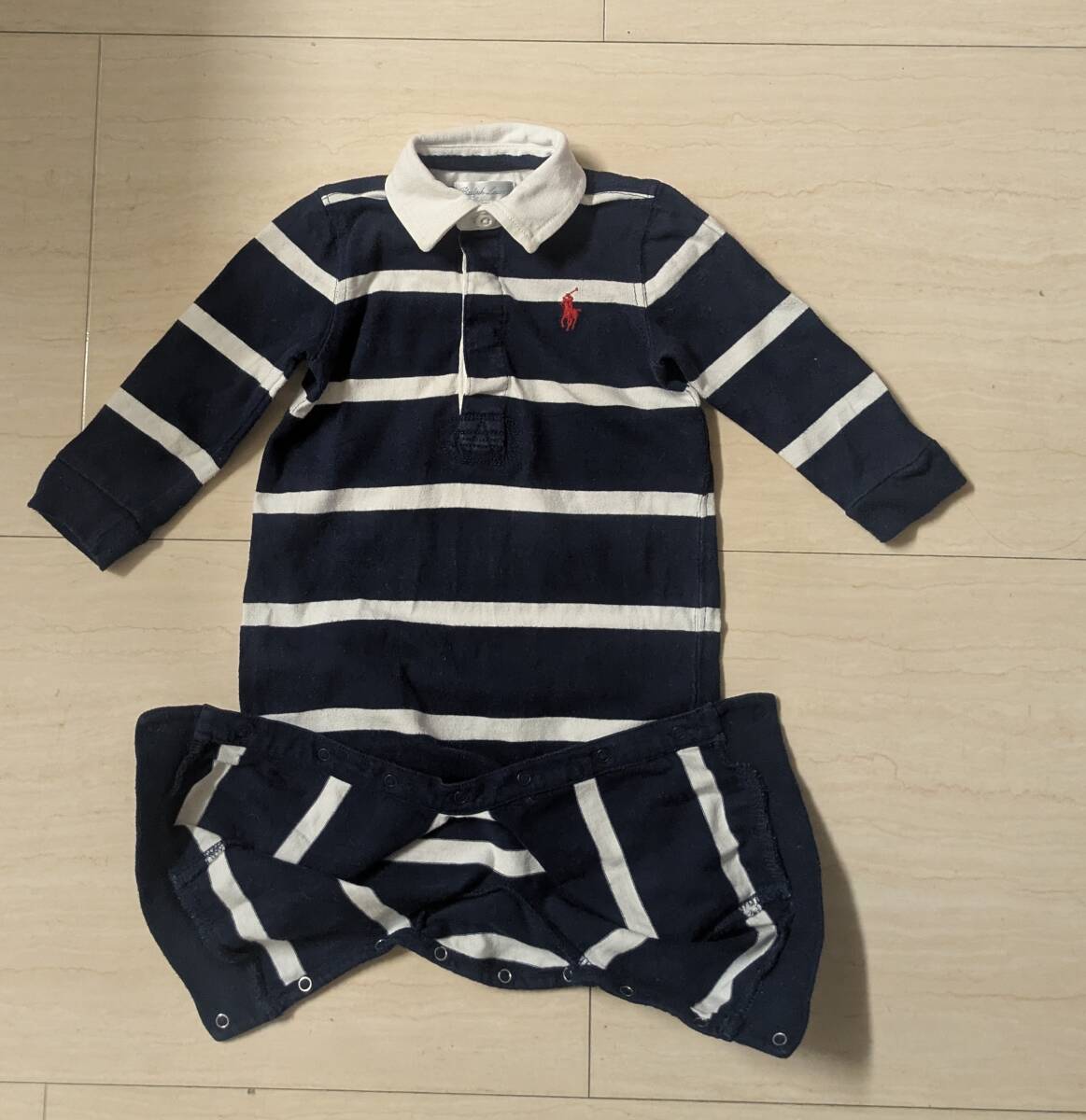 ラルフローレン ロンパース つなぎ サイズ75_画像3