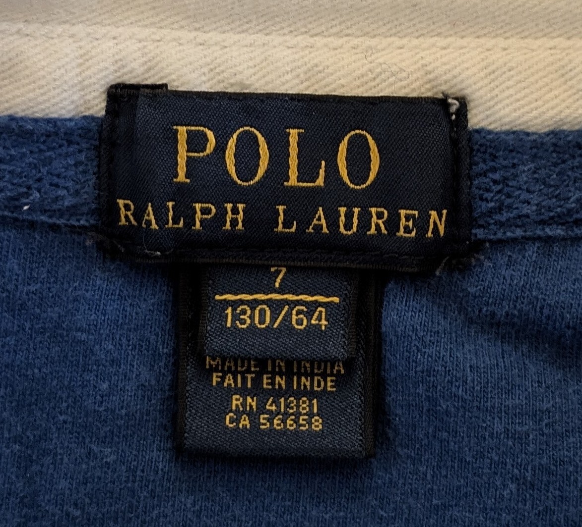ラルフローレン　ラガーシャツ　サイズ130_画像3