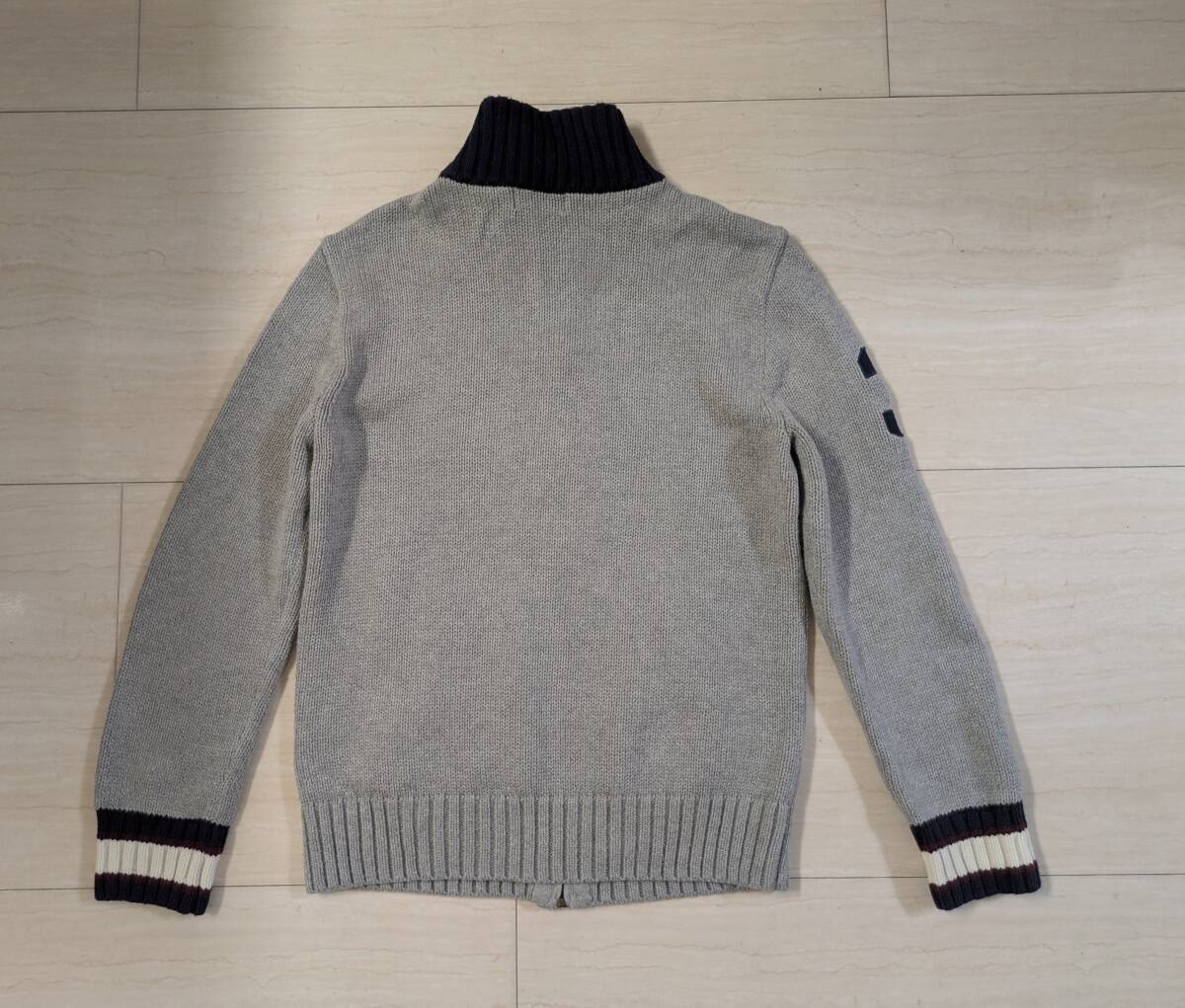 ラルフローレン　ビッグポニー　ジップアップ　ニットカーディガン　サイズ150_画像4