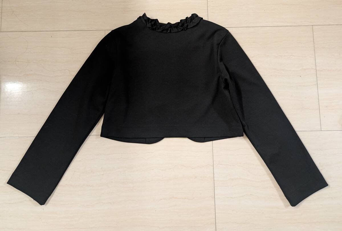 着用少 マザウェイズ ボレロジャケット サイズ140_画像3