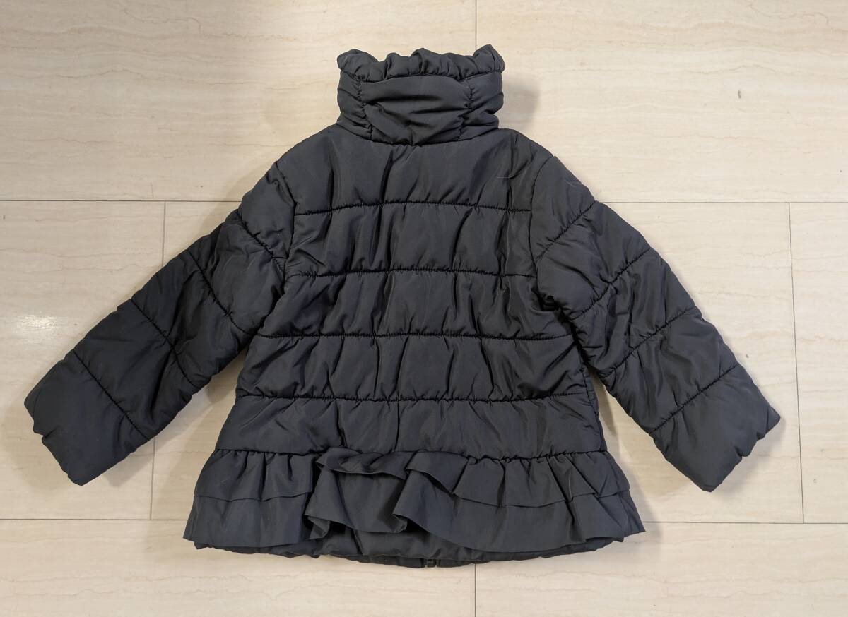 着用少　BeBe　ベベ　中綿入りコート　サイズ100_画像3