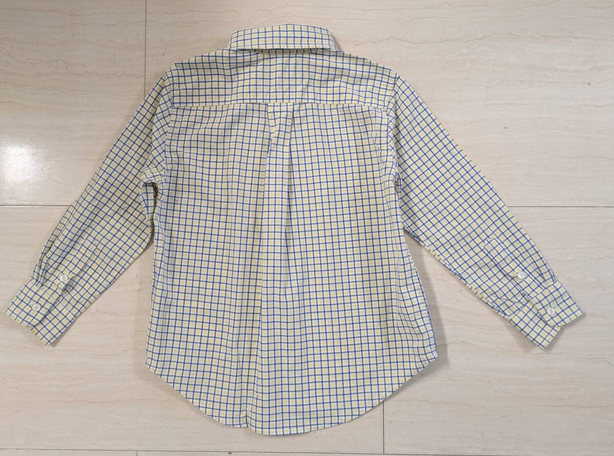 着用少　ラルフローレン　長袖シャツ　サイズ110_画像3