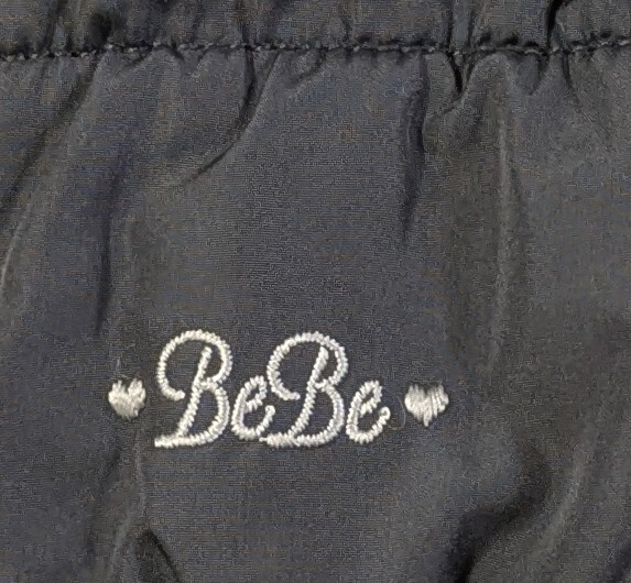 着用少　BeBe　ベベ　中綿入りコート　サイズ100_画像2