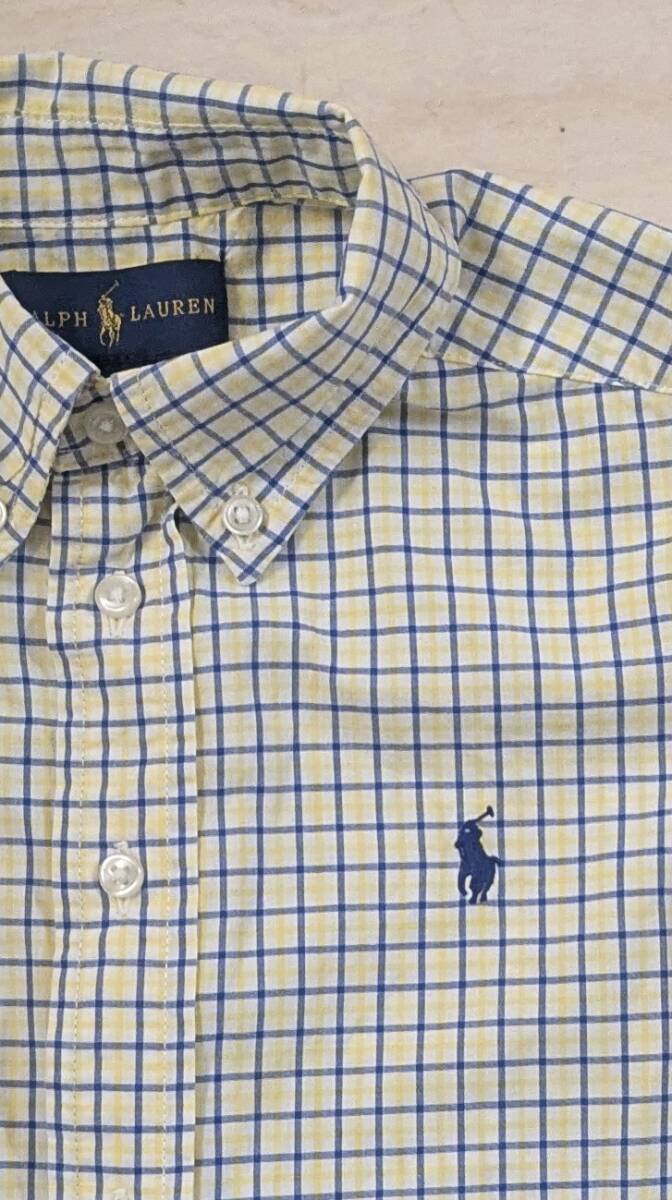 着用少　ラルフローレン　長袖シャツ　サイズ110_画像2