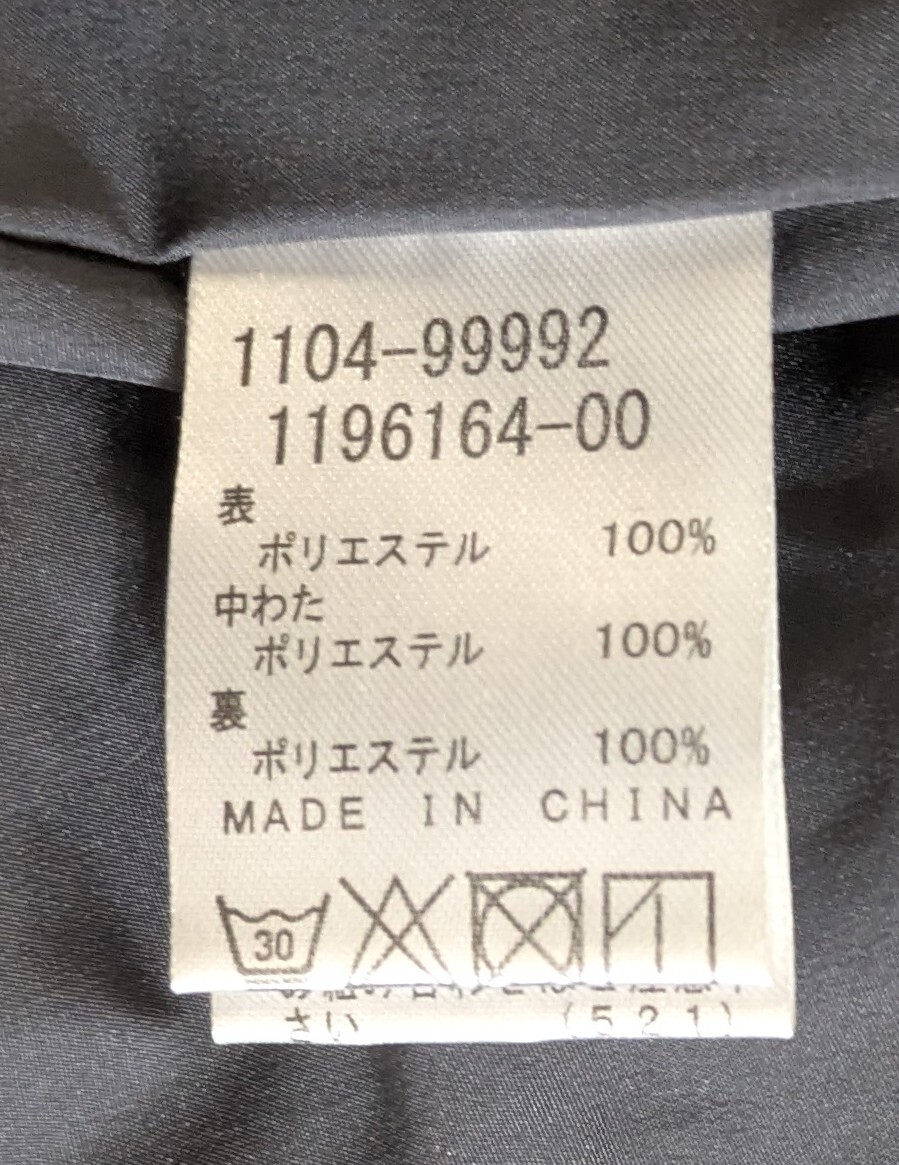 着用少　BeBe　ベベ　中綿入りコート　サイズ100_画像5