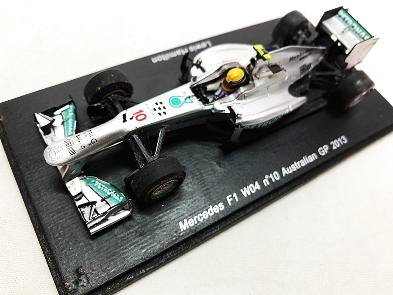  Junk * Spark 1/43 Mercedes F1 W04 #9 Австралия GP 2013 др. * дополнение ссылка : повреждение есть * текущее состояние распродажа товар миникар 1 иен старт *S