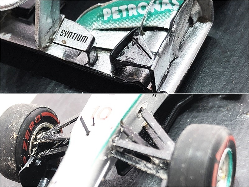  Junk * Spark 1/43 Mercedes F1 W04 #9 Австралия GP 2013 др. * дополнение ссылка : повреждение есть * текущее состояние распродажа товар миникар 1 иен старт *S