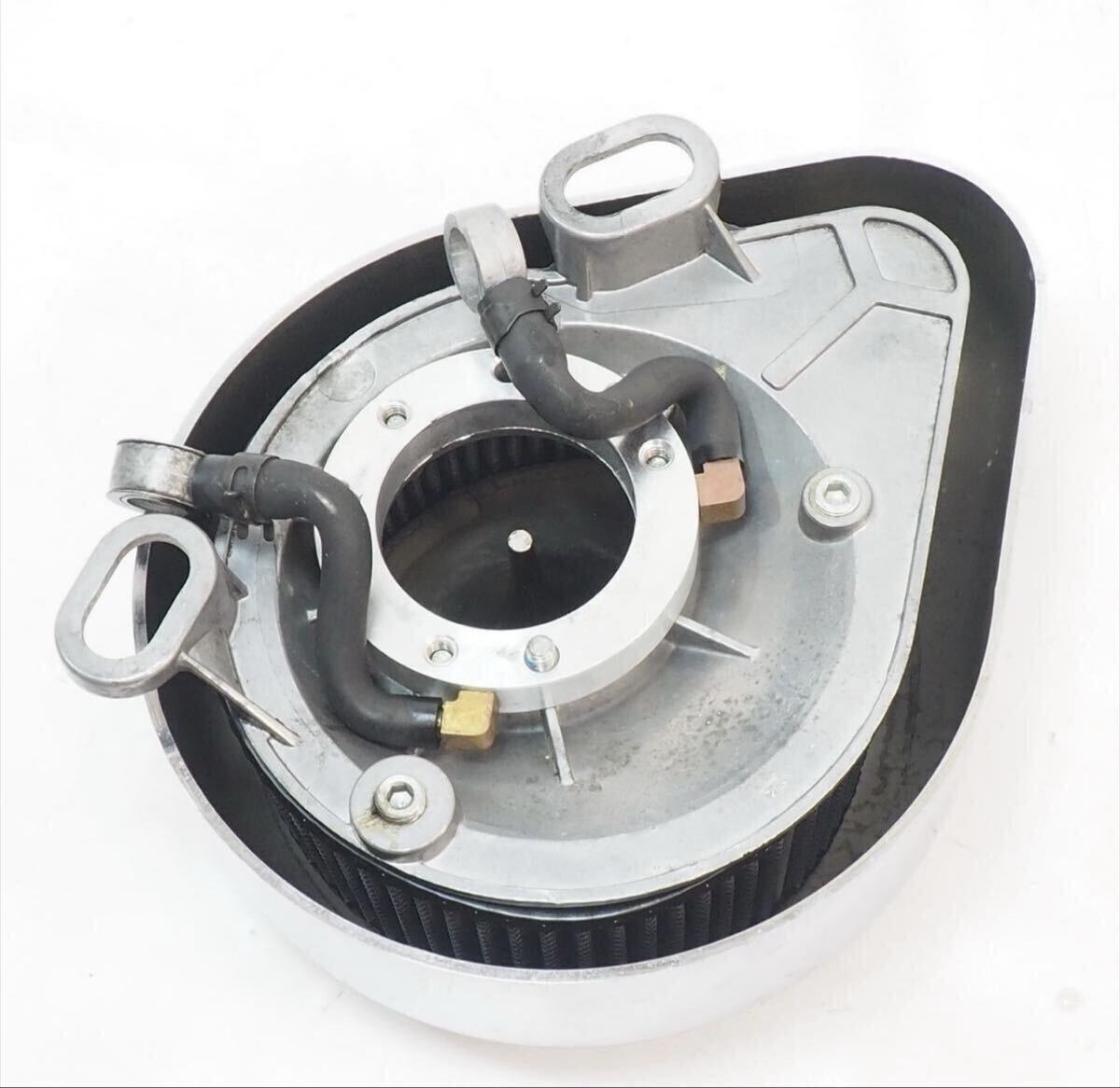 ハーレー CVキャブ ツインカム ビッグツイン S&S ティアドロップ エアクリーナー エアクリ ダイナ ソフテイル ツーリング_画像3