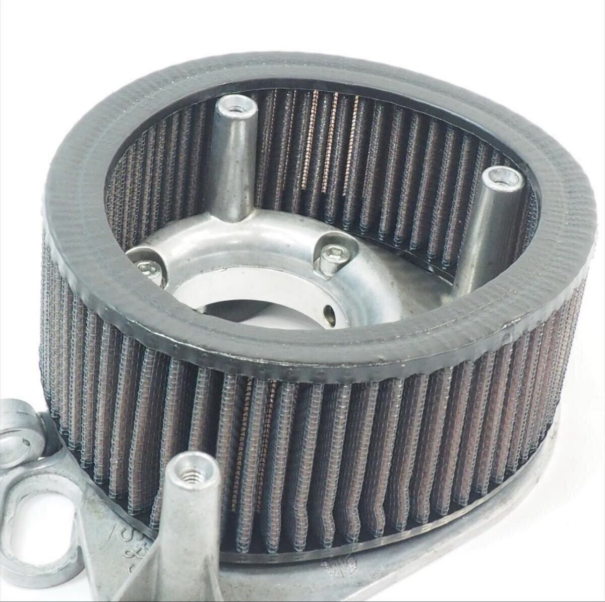 ハーレー CVキャブ ツインカム ビッグツイン S&S ティアドロップ エアクリーナー エアクリ ダイナ ソフテイル ツーリング_画像5