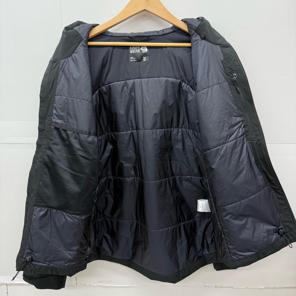 237-AR92) Mountain Hardwear インシュレーテッドストレッチオゾニックジャケット OM5175 Mサイズ マウンテンハードウェア メンズ_画像3