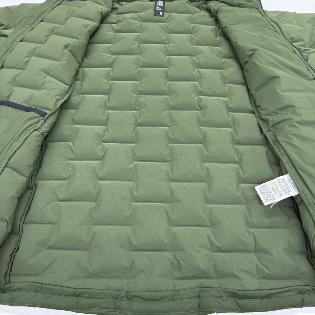237-BY42) 美品 Mountain Hardwear Stretch Down Jacket サイズM OM9931 マウンテンハードウェア ストレッチ ダウンジャケット グリーン_画像5