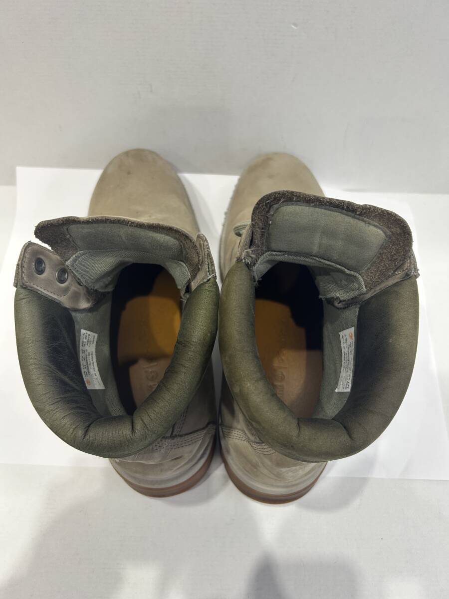 268-MH01) б/у текущее состояние товар Timberland водонепроницаемый ботинки 28cm 0A68N6 сигареты запах иметь a- балка load Timberlandn задний кожа обувь 