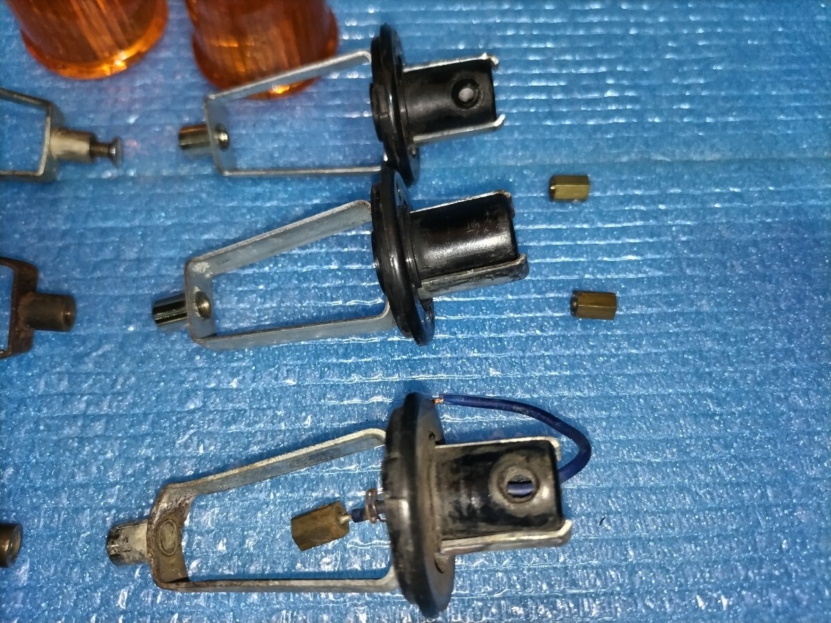 ベスパ　vespa 50s v100 ET3 ウインカー　6個とオマケレンズ２個_画像2