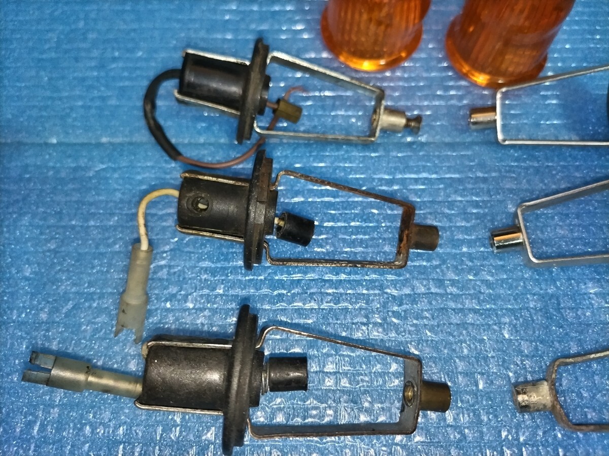 ベスパ　vespa 50s v100 ET3 ウインカー　6個とオマケレンズ２個_画像3