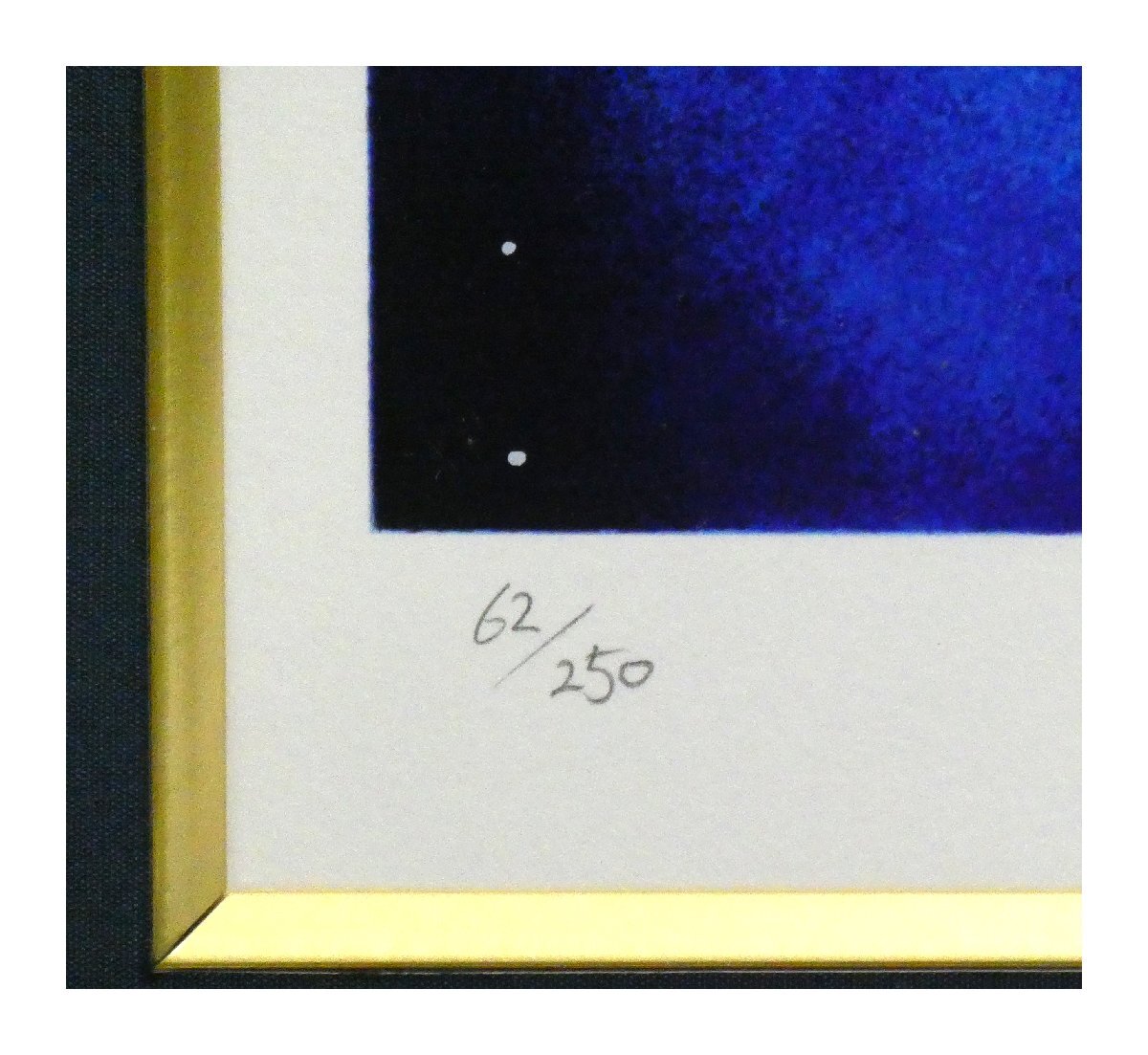 祥【真作】 松本零士 「 スターシャの誘い 」 2003年 シルクスクリーン 約15号大 サイン有 超人気作家 宇宙戦艦ヤマト 【 ギャラリー祥 】_画像8