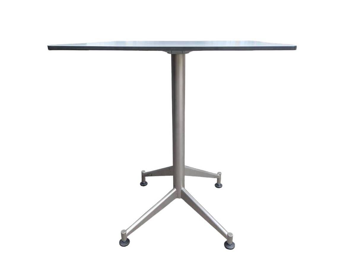 【美品】lapalma ラパルマ セルツ スクエアテーブル W600 D600 H720 ホワイト オフィス 店舗 テーブル ⑥_画像2