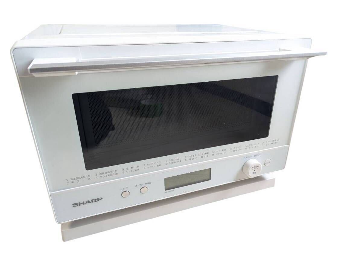 SHARP シャープ オーブンレンジ RE-WF181-W 2021年製 電子レンジ ホワイト_画像1