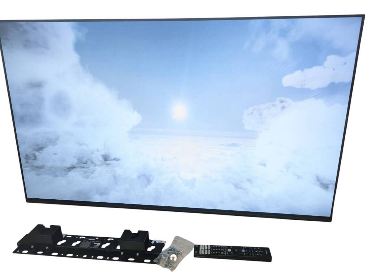 【福岡直接引き渡しのみ】SONY BRAVIA XRJ-55A80J 有機EL 4K 55型 テレビ ソニー ブラビア 2022年製_画像1