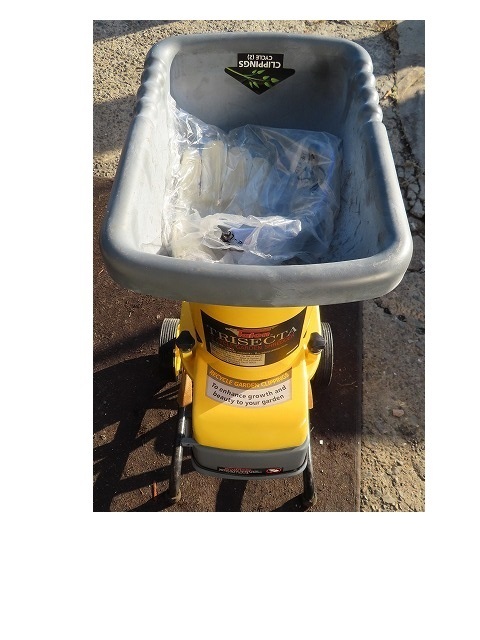 H☆Talon　タロン TRISECTA 2001 3 CYCLE GARDEN SHREDDER ガーデンシュレッダー　枝木粉砕 ◎モーター動作OK　引取限定　大阪和泉市_画像1