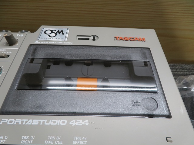 E*TASCAM 424 PORTASTUDIO источник питания адаптер с руководством пользователя * простой рабочее состояние подтверждено 