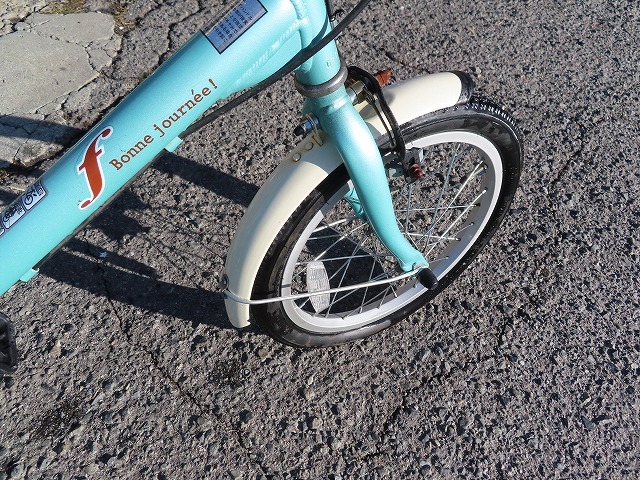 Z☆F Bonne Journee! 16×1.95インチ　折り畳み自転車　小型　 ◎現状品_画像5
