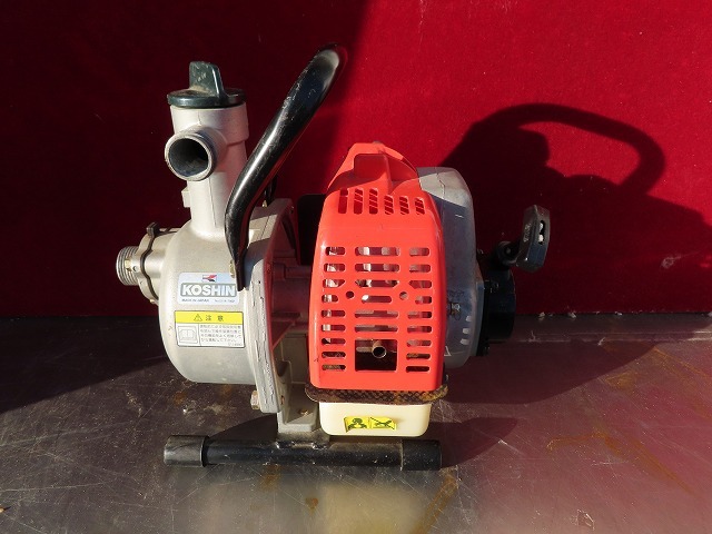 Y☆KOSHIN 工進 KM-25　25L-AAA-0　HIDELS PUMP ハイデルスポンプ　圧縮確認OK_画像6