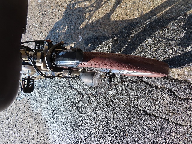 T☆Panasonic BE-ELM032T2　ELM032 20インチ　3段変速ギア　子供載せ　電動自転車　_画像6