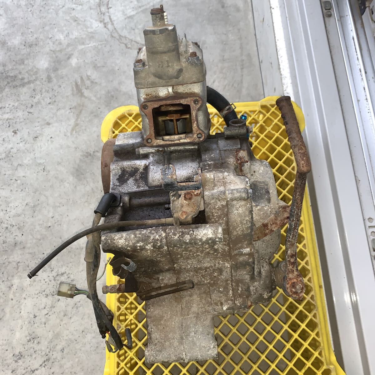 NSR50 двигатель поздняя версия AC08E-2303495k классификация OK HONDA AC08E 2303495 NSR 50 80