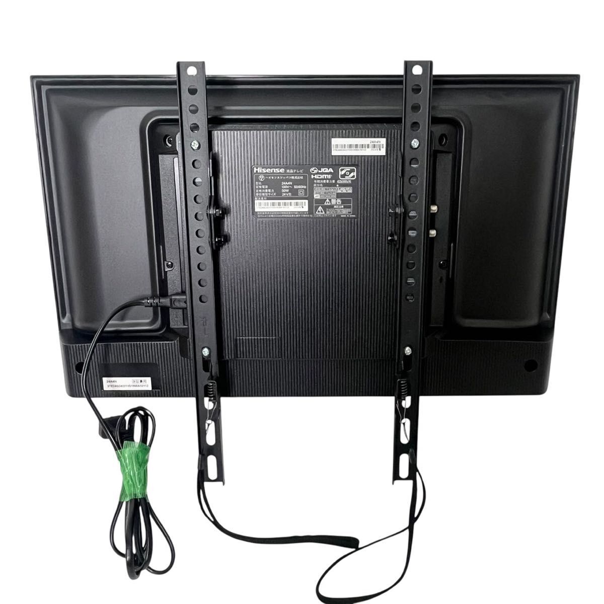 【美品】 Hisense 24A4N ハイセンス液晶テレビ24V型 壁掛け用　24年製_画像4