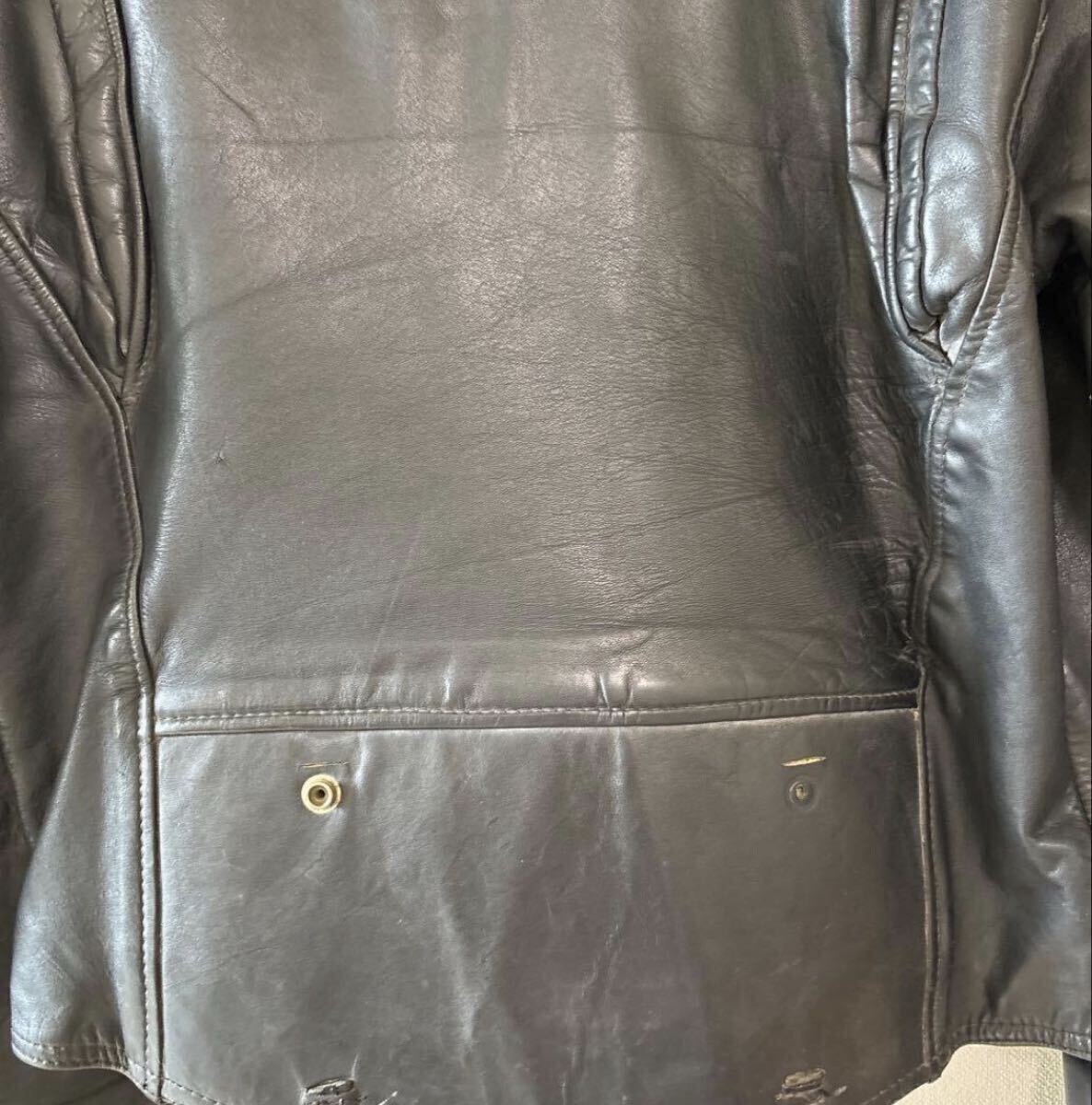 80s Harley Davidson Double Riders Jacket 本革 ライダース　レザージャケット ダブルライダース　ハーレー_画像5