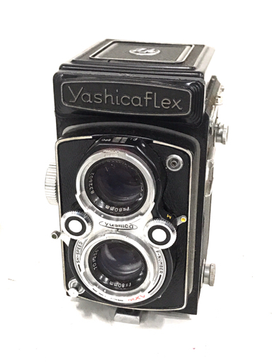 Yashicaflex Yashica-44 двухобъективный зеркальный пленочный фотоаппарат корпус содержит суммировать комплект Y143000-7