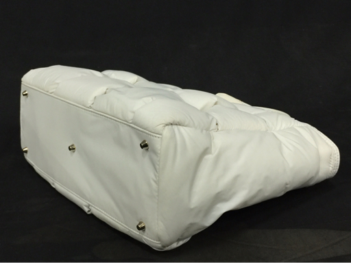 フルラ ナイロン オポチュニティ 2way ショルダーバッグ ハンドバッグ レディース ホワイト系 保存袋付き FURLA_画像3