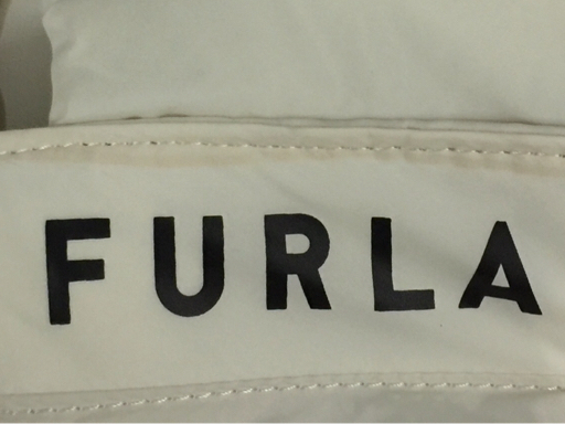 フルラ ナイロン オポチュニティ 2way ショルダーバッグ ハンドバッグ レディース ホワイト系 保存袋付き FURLA_画像7