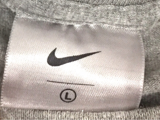 ナイキ サイズ L 半袖 Tシャツ グレー×レッド系 他 ナイキ DISKI M ポロシャツ 等 メンズ トップス 計3点 セット_画像4