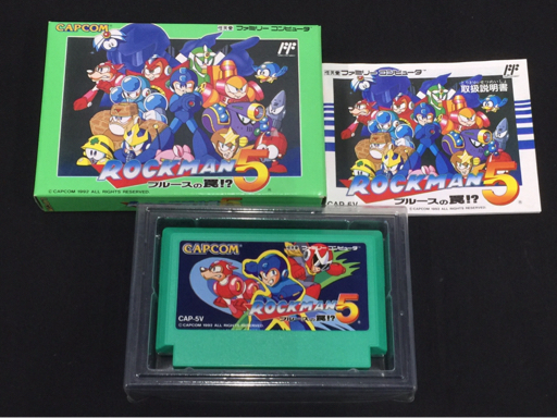 1円 任天堂 ファミリーコンピュータ ロックマン 2～6 ファミコン用 ゲーム カセット 計5点 セット 現状品_画像8
