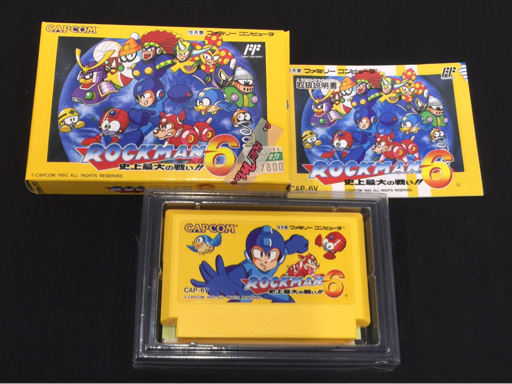 1円 任天堂 ファミリーコンピュータ ロックマン 2～6 ファミコン用 ゲーム カセット 計5点 セット 現状品_画像9
