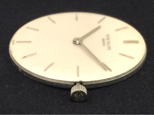 1円 パテックフィリップ ジュネーブ 手巻き ムーブメント 文字盤のみ Cal.175 18石 稼動 社外ケース付 PATEK PHILIPPE_画像3