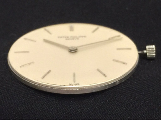 1円 パテックフィリップ ジュネーブ 手巻き ムーブメント 文字盤のみ Cal.175 18石 稼動 社外ケース付 PATEK PHILIPPE_画像6