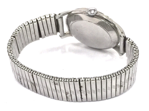 セイコー スーパー 手巻き 機械式 アンティーク ボーイズサイズ 稼働品 ジャンク品 社外ブレス SEIKO QH115-312_画像4