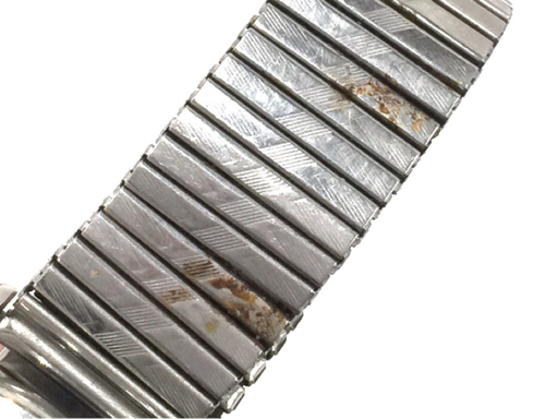 セイコー スーパー 手巻き 機械式 アンティーク ボーイズサイズ 稼働品 ジャンク品 社外ブレス SEIKO QH115-312_画像7