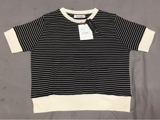 チャイルドウーマン 長袖 カーディガン 他 ビュルデサボン 半袖 ニット 等 フリーサイズ レディース トップス 計3点_画像9