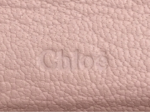 クロエ エルシー 長財布 ロングウォレット レディース ピンク系 ゴールドカラー金具 ブランド小物 chloe 現状品_画像7