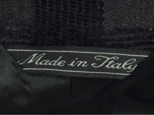 ジャンニヴェルサーチ サイズ 46 チェック柄 ジャケット パンツ メンズ スーツ セットアップ Gianni Versace,_画像5